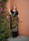 Sr Jeevika Black Special New Exclusive Wear Printed Saree Collection